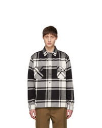 Off-White Black And White Checked Shirt