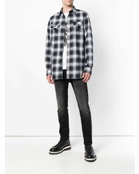 Diesel Black Gold Checked Classic Shirt
