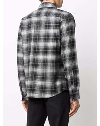 Dickies Construct Checked Long Sleeve Cotton Shirt