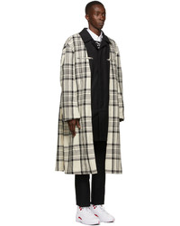 Comme Des Garcons Homme Plus Wool Check Coat