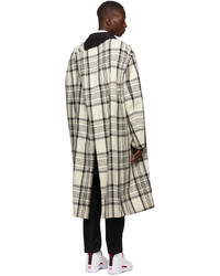 Comme Des Garcons Homme Plus Wool Check Coat