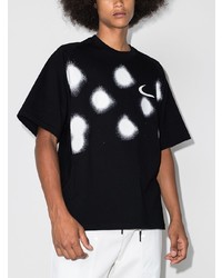 Nike X Off White Graffiti Print T Shirt