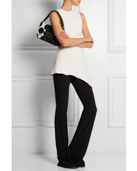 Fendi Baguette Polka Dot Leather Shoulder Bag