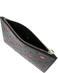 Jil Sander Perforated Leather Clutch