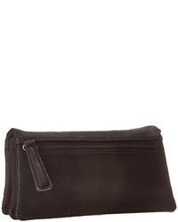 Kenneth Cole Reaction Wooster Street Double Gusset Flap Clutch