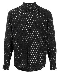 Saint Laurent Polka Dot Pattern Shirt