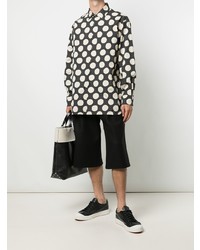 Casey Casey Polka Dot Print Long Sleeve Shirt