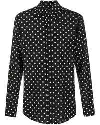 Dolce & Gabbana Polka Dot Printed Shirt