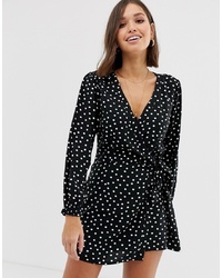 Abercrombie & Fitch Playsuit In Spot Print