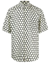 Sandro Paris Bold Polka Dot Shirt