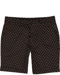 Black and White Polka Dot Shorts