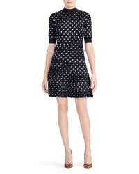 Rachel Roy Collection Polka Dot Fit Flare Dress
