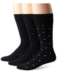 Black and White Polka Dot Socks