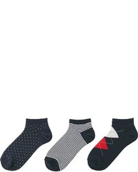 Uniqlo Basic Ankle Socks 3 Pack Pairs