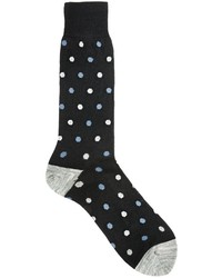 Byford Byford Dot Merino Wool Socks Mid Calf