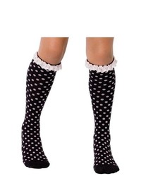 Costume Craze Girls Polka Dot Ruffle Socks Socks And Stockings
