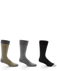 Roundtree & Yorke Gold Label Mid Calf Socks 3 Pack