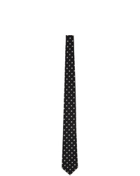 Tom Ford Black Silk Jacquard Tie