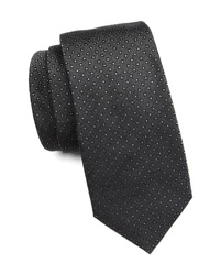 Emporio Armani Dot Pattern Silk Tie