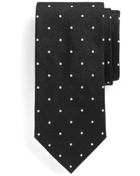 Brooks Brothers Extra Long Dot Repp Tie