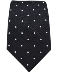 The Tie Bar Grenafaux Dots Black