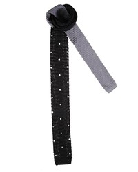 Vito Knitted Tie With Polka Dot