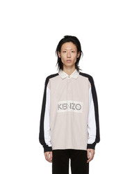 Kenzo Off White Colorblock Logo Polo