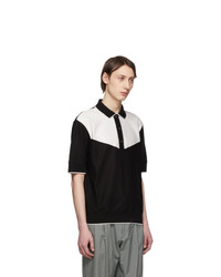 Paul Smith Black And White Gents Polo