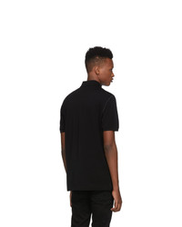 Dolce and Gabbana Black Plaque Polo