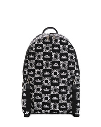 Dolce & Gabbana All Over Logo Backpack