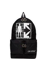 Off-White Black Half Arrows Man Backpack