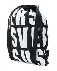 Versus Logo Drawstring Backpack