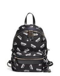 Moschino Logo Nylon Backpack