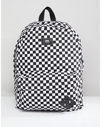 Vans Old Skool Ii Checkerboard Backpack In Black Vn000onihu01