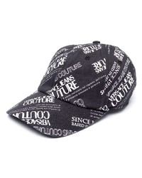 VERSACE JEANS COUTURE All Over Logo Print Cap