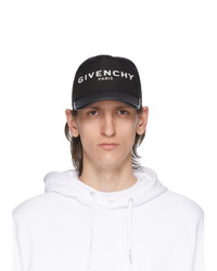 Givenchy Black And White Logo Cap