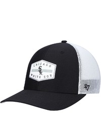 '47 Black Chicago White Sox Convoy Trucker Snapback Hat