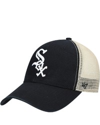 '47 Black Chicago White Sox Flag Washed Mvp Trucker Snapback Hat At Nordstrom