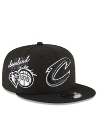 New Era Black Cleveland Cavaliers Back Half 9fifty Snapback Adjustable Hat At Nordstrom