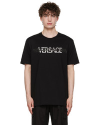 Versace Black Greca T Shirt
