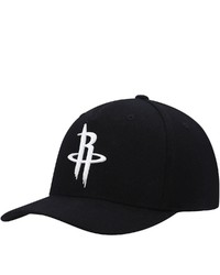 Mitchell & Ness Black Houston Rockets Casper Stretch Snapback Hat