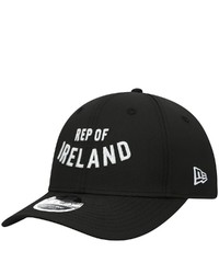 New Era Black Ireland National Team Curve Wordmark 9fifty Stretch Snapback Hat