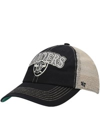 '47 Black Las Vegas Raiders Tuscaloosa Clean Up Snapback Hat At Nordstrom