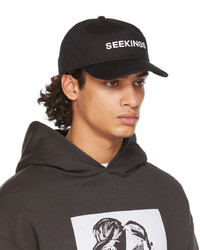 Seekings Black Logo Cap