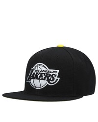 Mitchell & Ness Black Los Angeles Lakers Lightning Hook Snapback Hat At Nordstrom