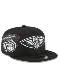 New Era Black New Orleans Pelicans Back Half 9fifty Snapback Adjustable Hat At Nordstrom