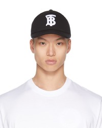Burberry Black Tb Baseball Cap