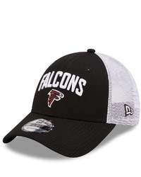 New Era Blackwhite Atlanta Falcons Team Title Trucker 9forty Snapback Hat At Nordstrom