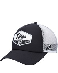 adidas Blackwhite Los Angeles Kings Foam Trucker Snapback Hat At Nordstrom