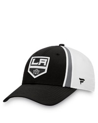FANATICS Branded Blackwhite Los Angeles Kings Prep Squad Flex Hat